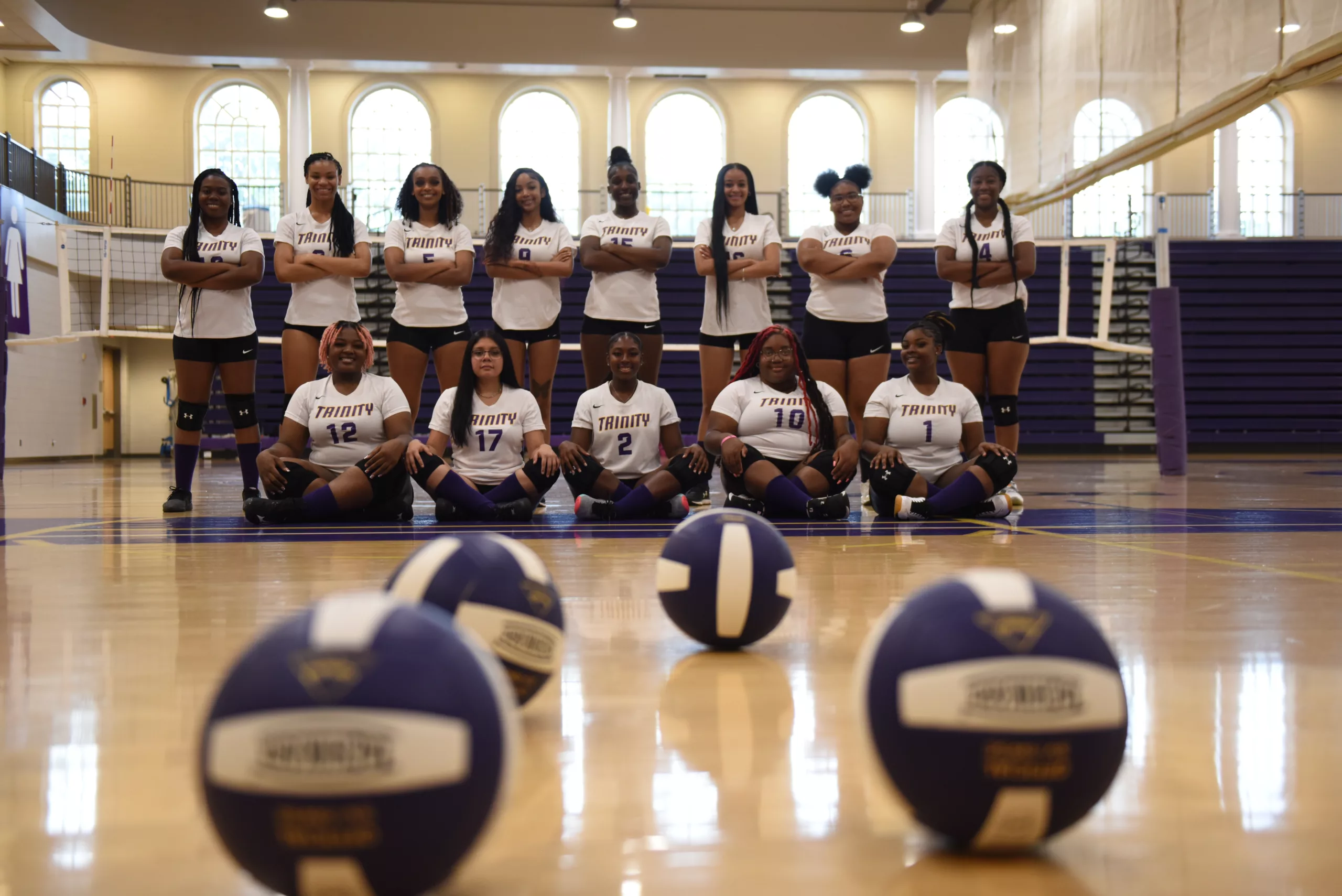 Trinity Volleyball Competes Hard in Road Matches